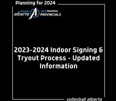 2023-2024 Indoor Signing & Tryout Process – Updated Information