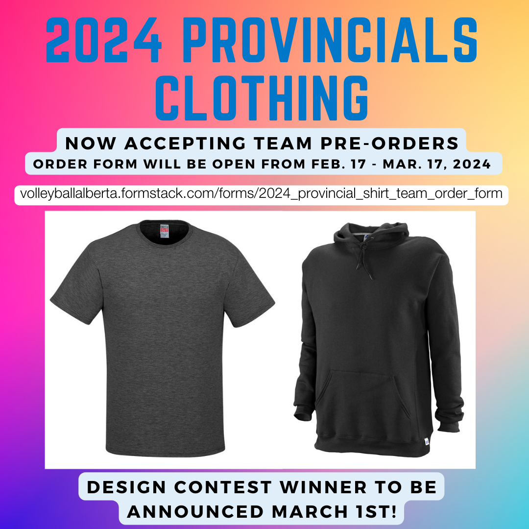 2024 Provincial Clothing Pre-Order