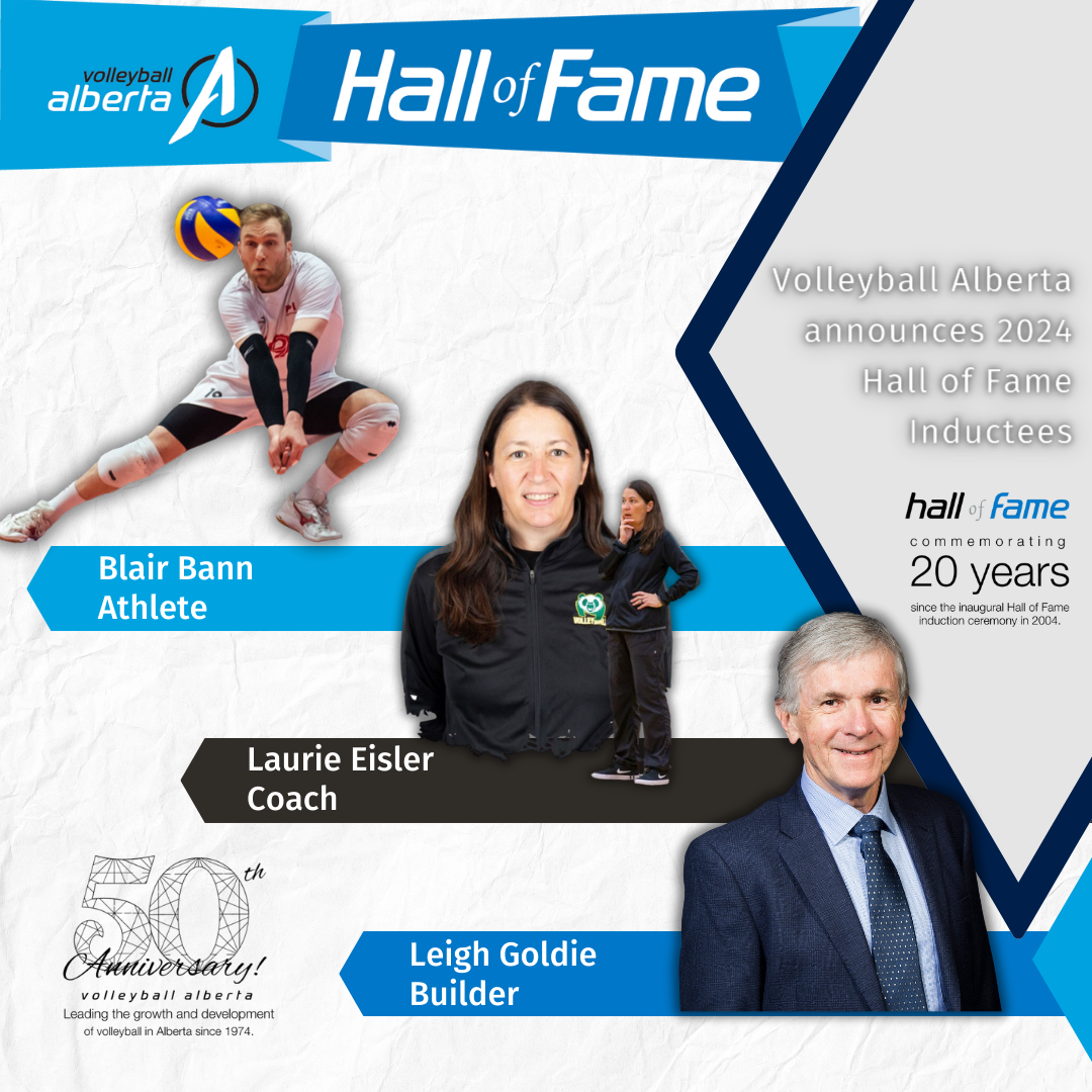 Volleyball Alberta Announces 2024 Hall of Fame Inductees